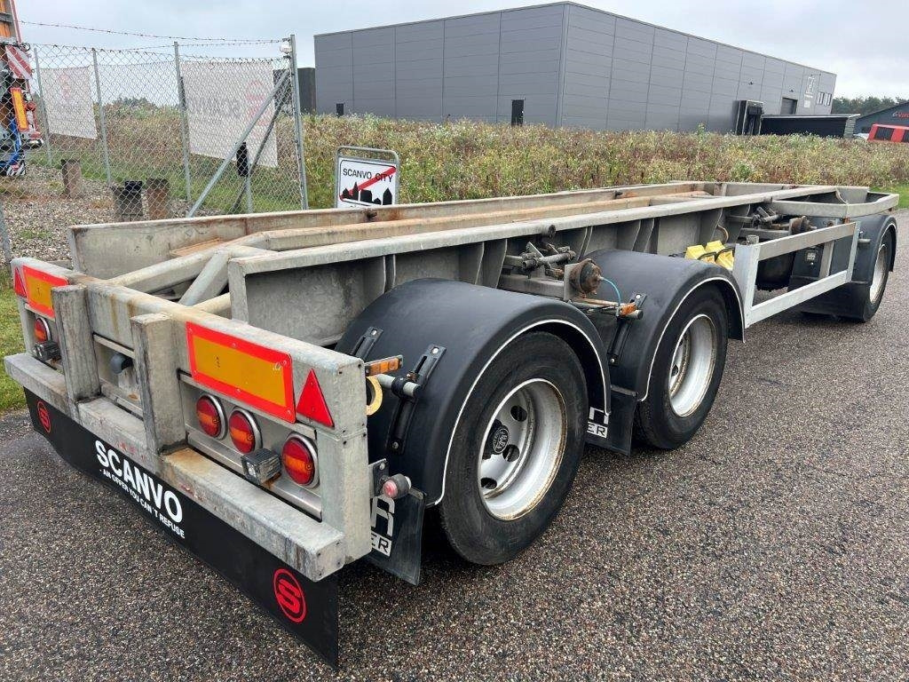 HFR PO 24 3 akslet container hænger uden tip - مقطورة هوك ليفت/ لود لوجر: صورة 1 HFR PO 24 3 akslet container hænger uden tip - مقطورة هوك ليفت/ لود لوجر: صورة 1