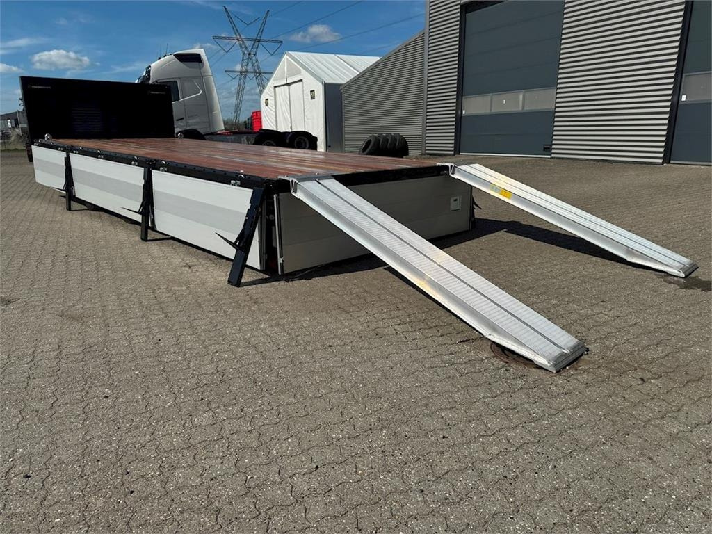 Hangler 3-aks kærre alu-sider + alu-ramper - مقطورات مسطحة: صورة 2 Hangler 3-aks kærre alu-sider + alu-ramper - مقطورات مسطحة: صورة 2