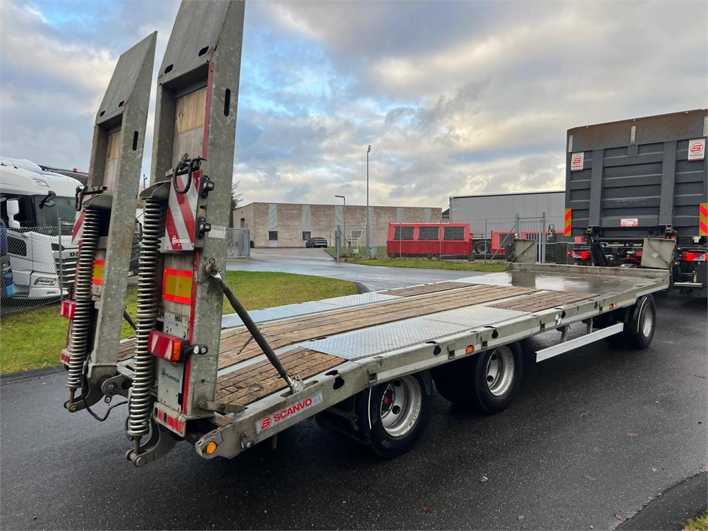 Hangler DTS-H 300P - 30-24 ton totalvægt - مقطورة مسطحة منخفضة: صورة 2 Hangler DTS-H 300P - 30-24 ton totalvægt - مقطورة مسطحة منخفضة: صورة 2