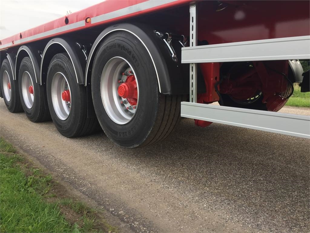 Hangler SVS 480 RH 200 4 akslet sværlast ligeud trailer - نصف مقطورة مسطحة: صورة 3 Hangler SVS 480 RH 200 4 akslet sværlast ligeud trailer - نصف مقطورة مسطحة: صورة 3