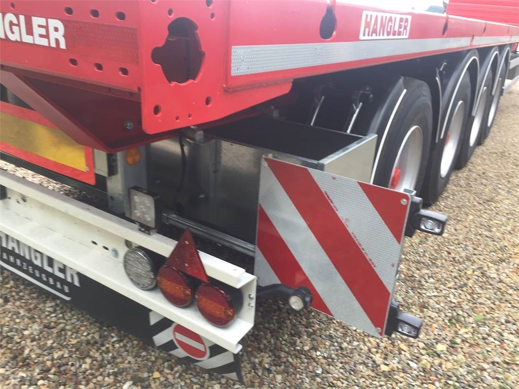 Hangler SVS 480 RH 200 4 akslet sværlast ligeud trailer - نصف مقطورة مسطحة: صورة 4 Hangler SVS 480 RH 200 4 akslet sværlast ligeud trailer - نصف مقطورة مسطحة: صورة 4