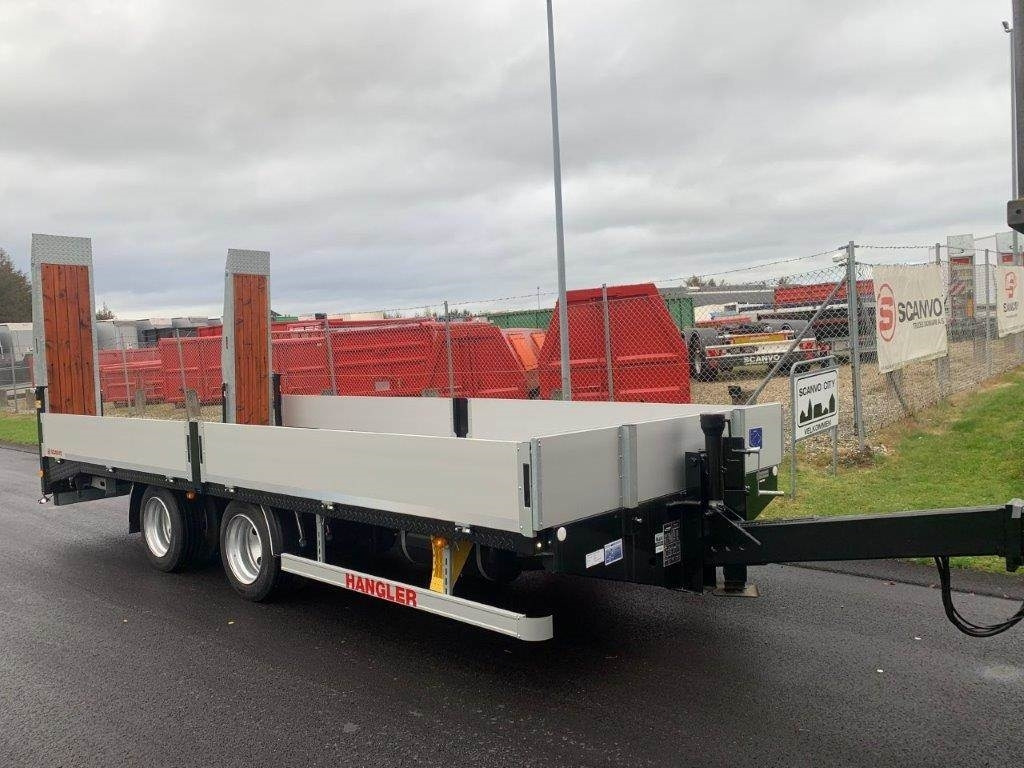 Hangler TPS-H 140 2 akslet kærre med ramper - مقطورة مسطحة منخفضة: صورة 2 Hangler TPS-H 140 2 akslet kærre med ramper - مقطورة مسطحة منخفضة: صورة 2