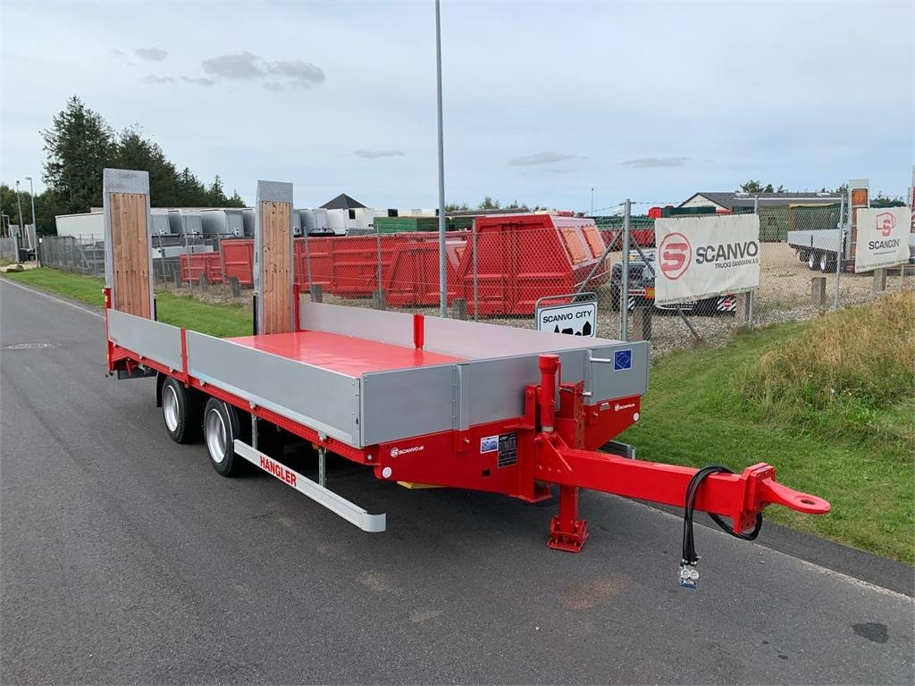 Hangler TPS-H 140 2 akslet kærre med ramper - مقطورة مسطحة منخفضة: صورة 2 Hangler TPS-H 140 2 akslet kærre med ramper - مقطورة مسطحة منخفضة: صورة 2