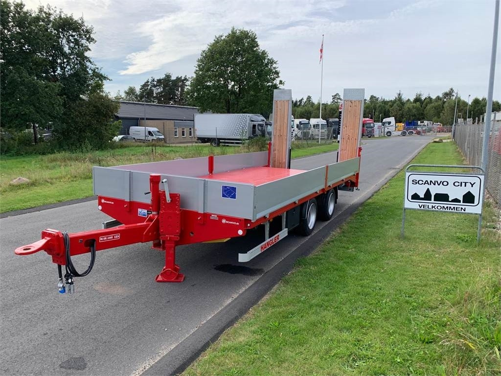 Hangler TPS-H 140 2 akslet kærre med ramper - مقطورة مسطحة منخفضة: صورة 5 Hangler TPS-H 140 2 akslet kærre med ramper - مقطورة مسطحة منخفضة: صورة 5