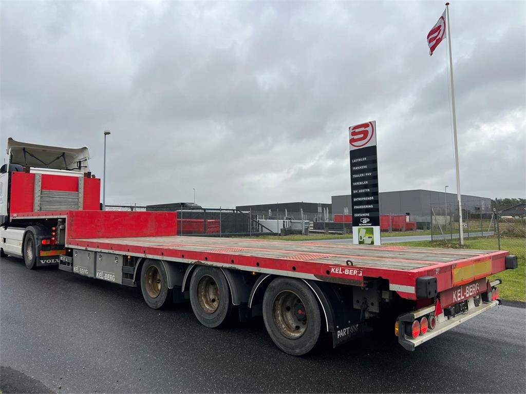Kel-Berg 11,8 mtr D650V - عربة منخفضة مسطحة نصف مقطورة: صورة 3 Kel-Berg 11,8 mtr D650V - عربة منخفضة مسطحة نصف مقطورة: صورة 3
