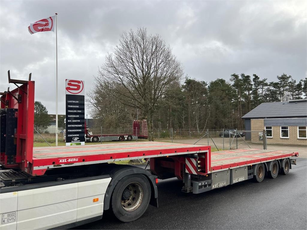 Kel-Berg 11,8 mtr D650V - عربة منخفضة مسطحة نصف مقطورة: صورة 1 Kel-Berg 11,8 mtr D650V - عربة منخفضة مسطحة نصف مقطورة: صورة 1