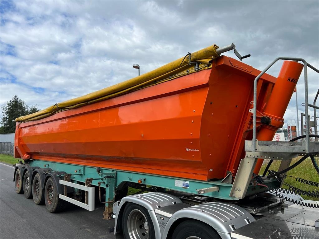 Kel-Berg 4 akslet - alu kasse + plastindlæg - قلابة نصف مقطورة نصف مقطورة قلابة: صورة 4 Kel-Berg 4 akslet - alu kasse + plastindlæg - قلابة نصف مقطورة نصف مقطورة قلابة: صورة 4