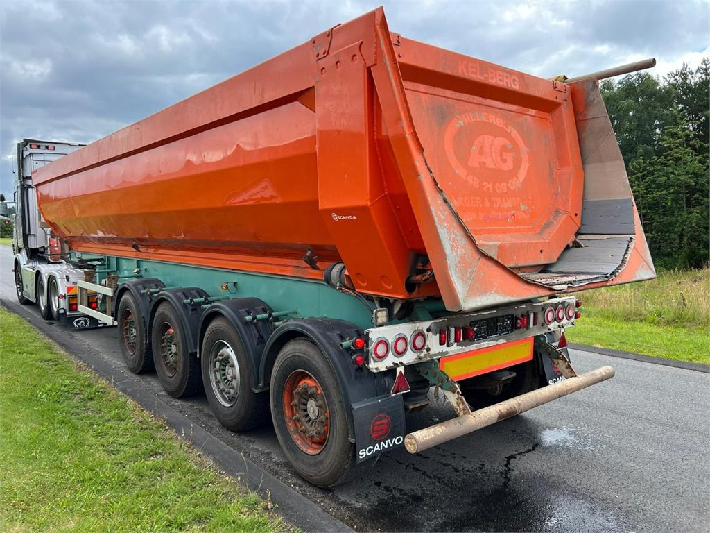 Kel-Berg 4 akslet - alu kasse + plastindlæg - قلابة نصف مقطورة نصف مقطورة قلابة: صورة 5 Kel-Berg 4 akslet - alu kasse + plastindlæg - قلابة نصف مقطورة نصف مقطورة قلابة: صورة 5