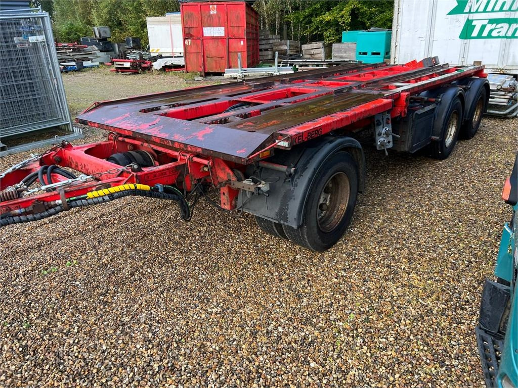 Kel-Berg D24B3 6,0 - 6,5 mtr. containere - مقطورة هوك ليفت/ لود لوجر: صورة 3 Kel-Berg D24B3 6,0 - 6,5 mtr. containere - مقطورة هوك ليفت/ لود لوجر: صورة 3