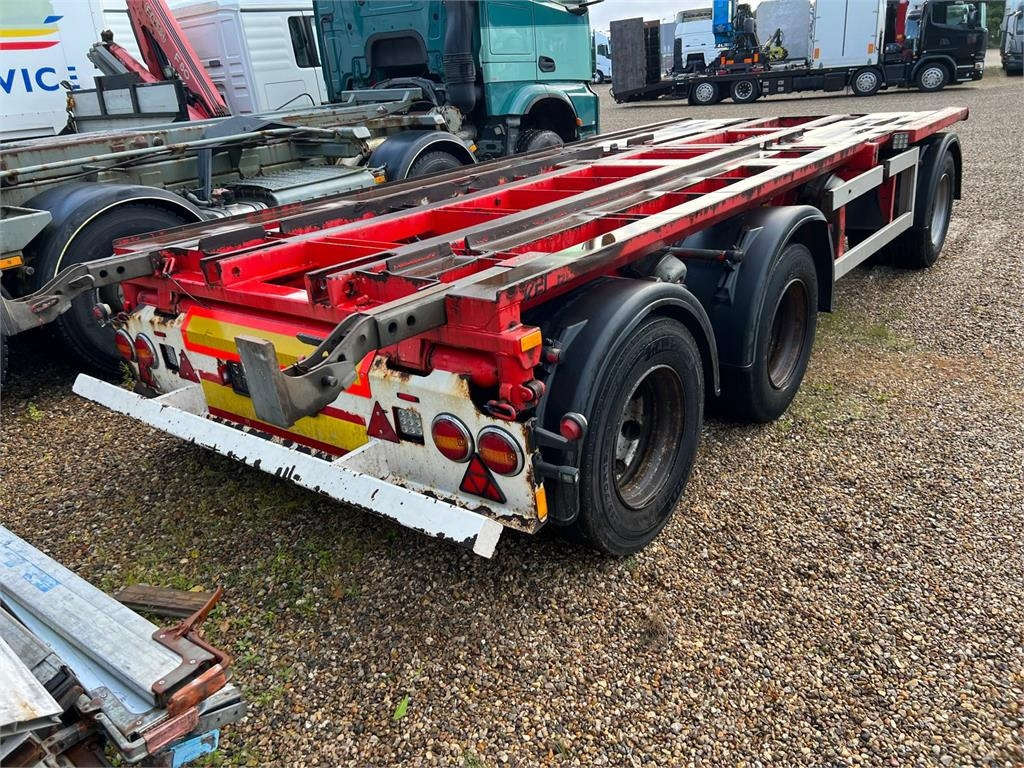 Kel-Berg D24B3 6,0 - 6,5 mtr. containere - مقطورة هوك ليفت/ لود لوجر: صورة 1 Kel-Berg D24B3 6,0 - 6,5 mtr. containere - مقطورة هوك ليفت/ لود لوجر: صورة 1