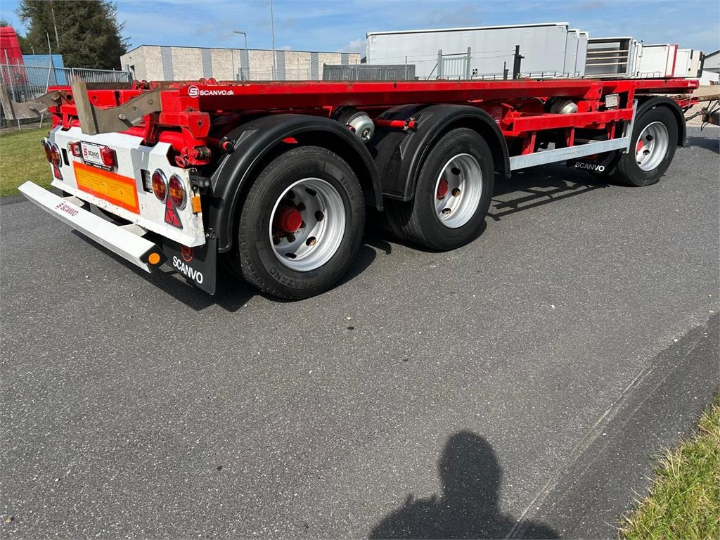 Kel-Berg D24B3 7,0 - 7,5 mtr. containere - مقطورة هوك ليفت/ لود لوجر: صورة 3 Kel-Berg D24B3 7,0 - 7,5 mtr. containere - مقطورة هوك ليفت/ لود لوجر: صورة 3