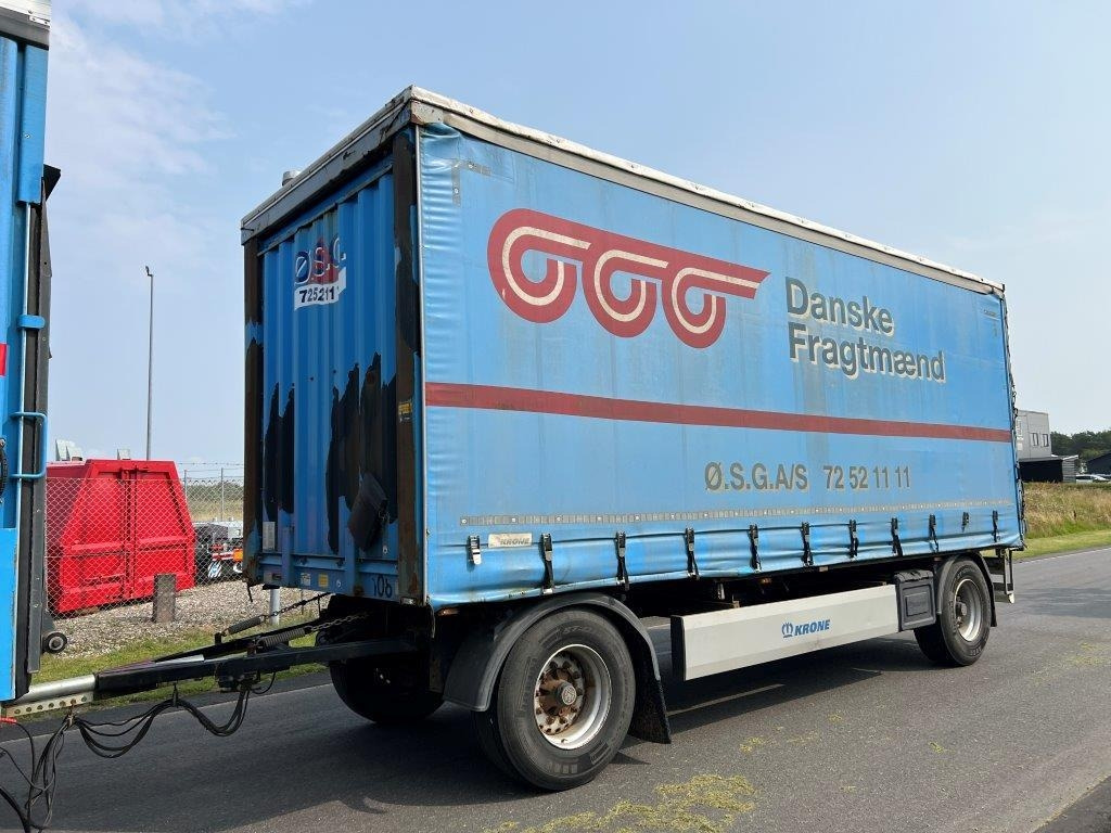 Krone AZP 18 ELN4 7,2 mtr gardinlad - مقطورة ستارة جانبية: صورة 3 Krone AZP 18 ELN4 7,2 mtr gardinlad - مقطورة ستارة جانبية: صورة 3