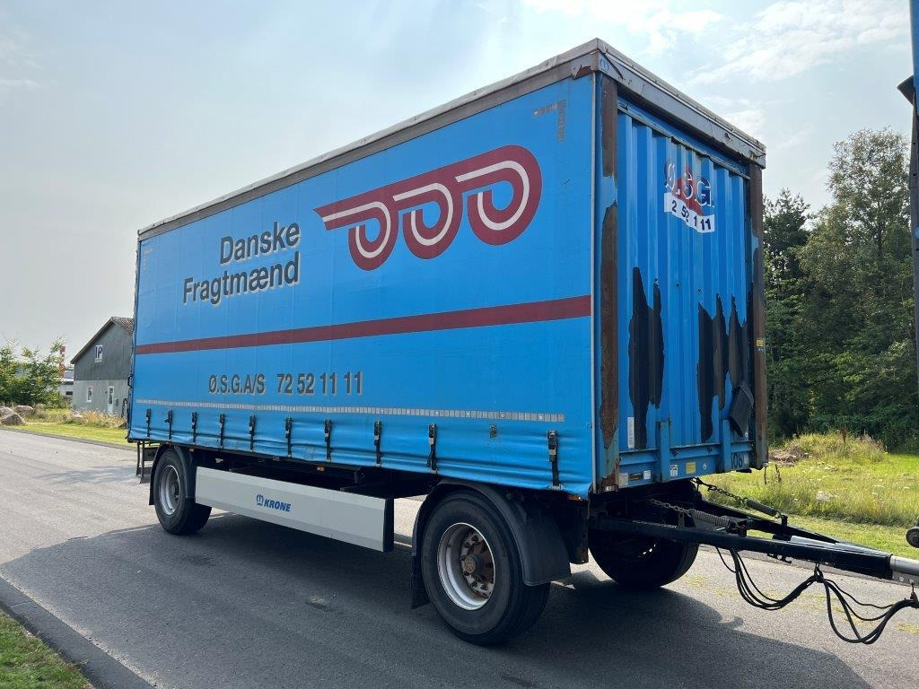 Krone AZP 18 ELN4 7,2 mtr gardinlad - مقطورة ستارة جانبية: صورة 5 Krone AZP 18 ELN4 7,2 mtr gardinlad - مقطورة ستارة جانبية: صورة 5