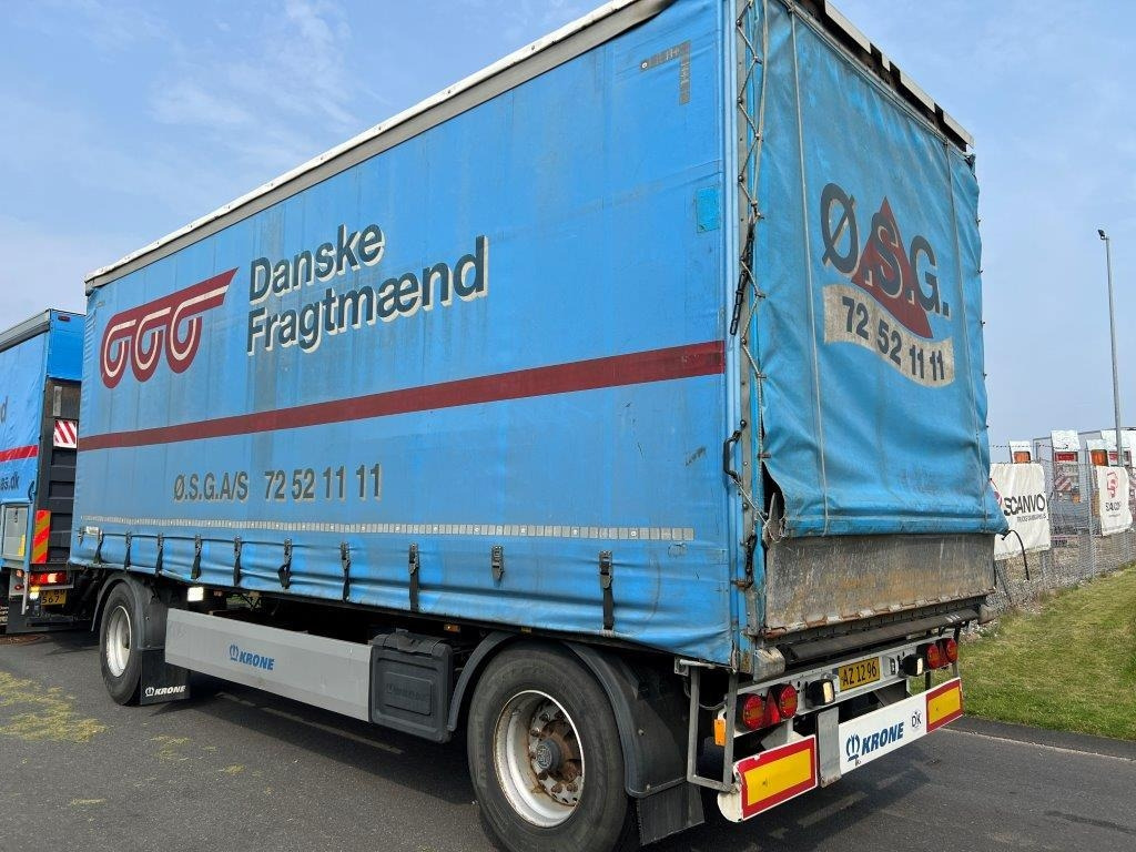 Krone AZP 18 ELN4 7,2 mtr gardinlad - مقطورة ستارة جانبية: صورة 2 Krone AZP 18 ELN4 7,2 mtr gardinlad - مقطورة ستارة جانبية: صورة 2