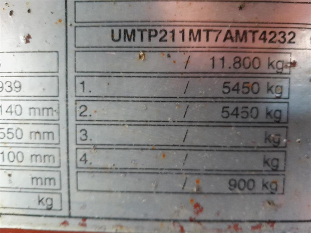 MTDK KC200 11,8 ton 5,2 mtr lad + ramper - مقطورة مسطحة منخفضة: صورة 5 MTDK KC200 11,8 ton 5,2 mtr lad + ramper - مقطورة مسطحة منخفضة: صورة 5