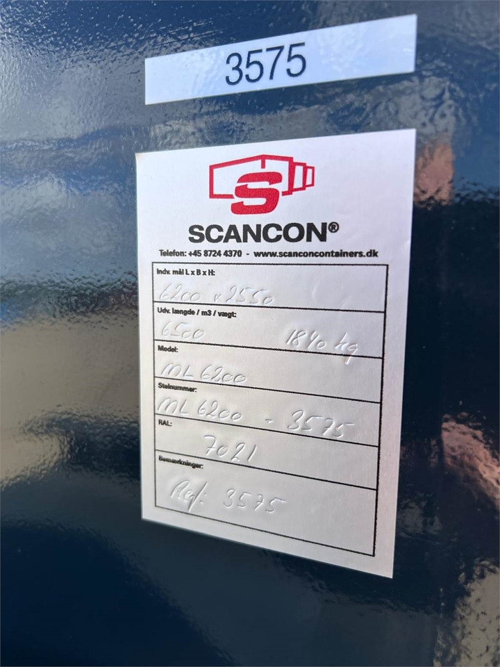 Scancon ML6200R Maskinlad på hejselads ramme - جسم الشاحنة المسطحة: صورة 4 Scancon ML6200R Maskinlad på hejselads ramme - جسم الشاحنة المسطحة: صورة 4