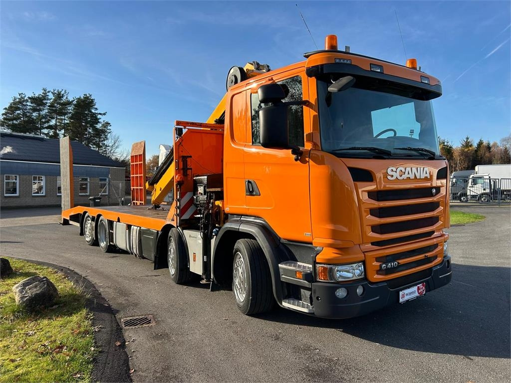 Scania G410 LB 8X2*6 HLB - Hiab X- Hiduo 188E3 kran - شاحنة نقل سيارات شاحنة: صورة 2 Scania G410 LB 8X2*6 HLB - Hiab X- Hiduo 188E3 kran - شاحنة نقل سيارات شاحنة: صورة 2