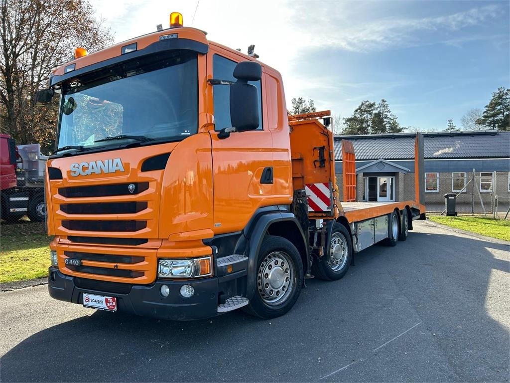 Scania G410 LB 8X2*6 HLB - Hiab X- Hiduo 188E3 kran - شاحنة نقل سيارات شاحنة: صورة 1 Scania G410 LB 8X2*6 HLB - Hiab X- Hiduo 188E3 kran - شاحنة نقل سيارات شاحنة: صورة 1