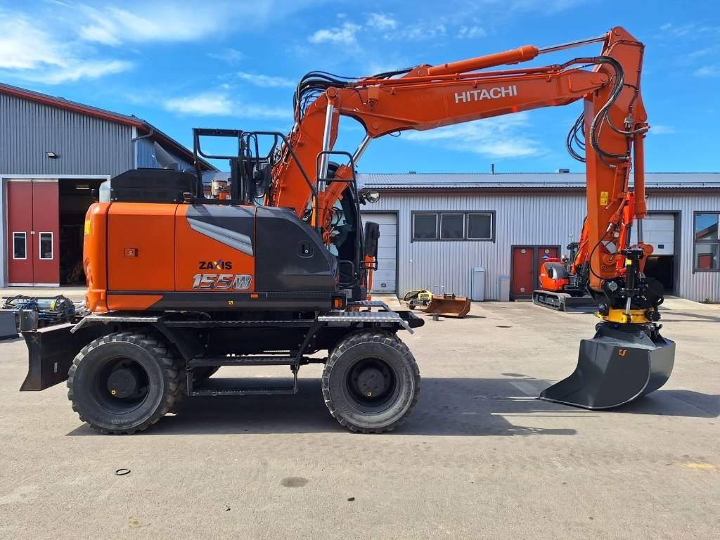 Hitachi ZX155W-7 PYÖRITTÄJÄ, YM. - حفارة دولاب: صورة 5 Hitachi ZX155W-7 PYÖRITTÄJÄ, YM. - حفارة دولاب: صورة 5
