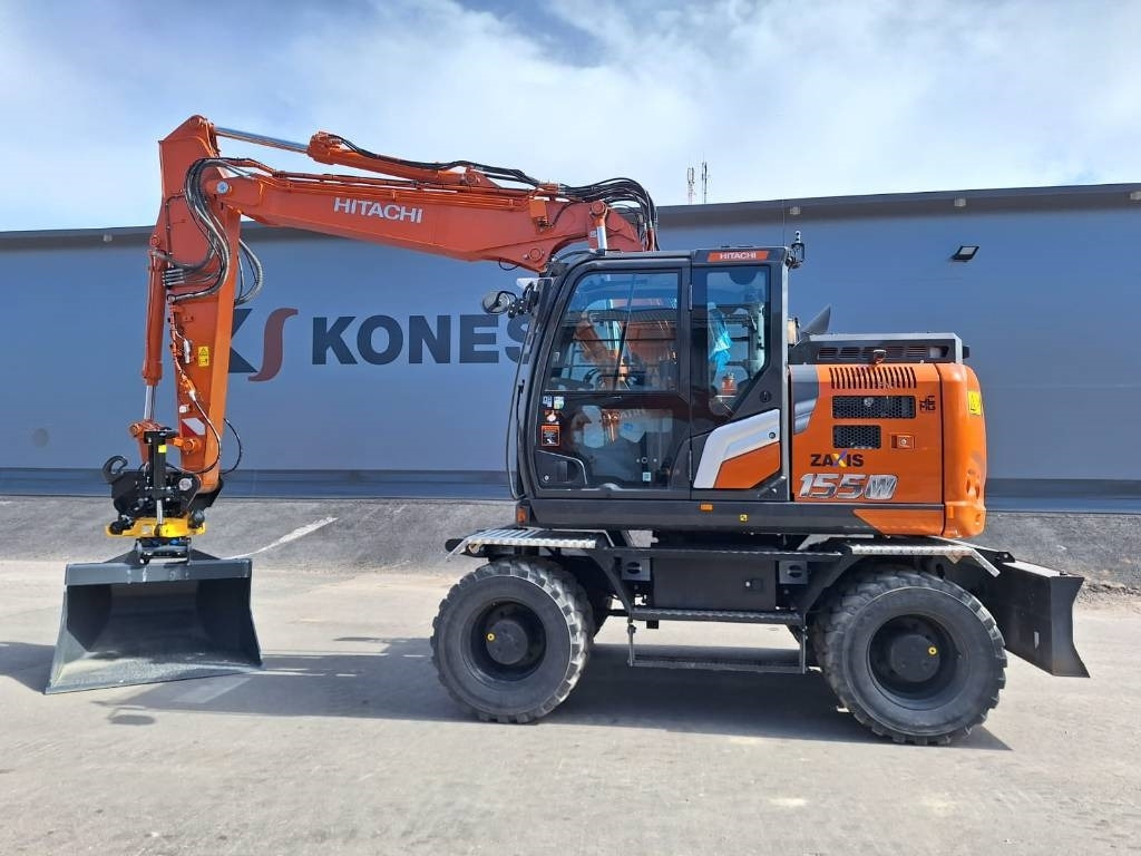 Hitachi ZX155W-7 PYÖRITTÄJÄ, YM. - حفارة دولاب: صورة 1 Hitachi ZX155W-7 PYÖRITTÄJÄ, YM. - حفارة دولاب: صورة 1