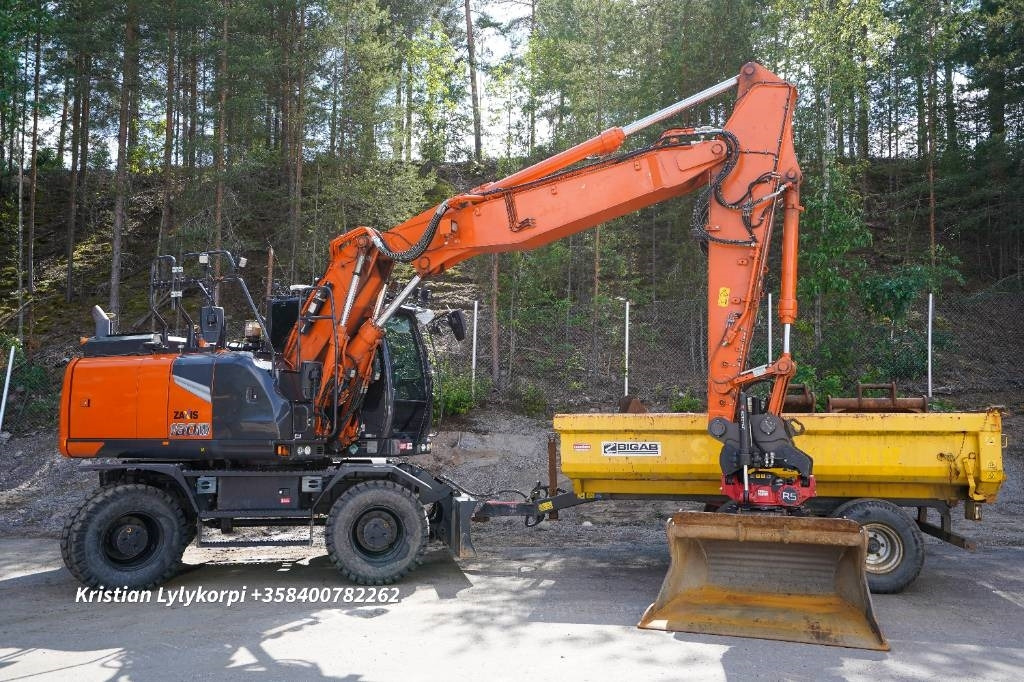 Hitachi ZX180W-7 HUIPPUVARUSTEET STAGE 5 - حفارة دولاب: صورة 1 Hitachi ZX180W-7 HUIPPUVARUSTEET STAGE 5 - حفارة دولاب: صورة 1