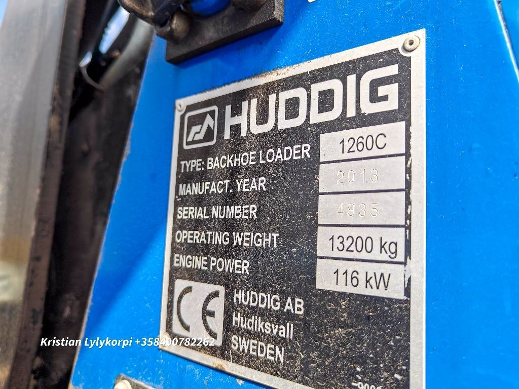 جرافة حفار Huddig 1260C CABLE LIFT2000: صورة 20