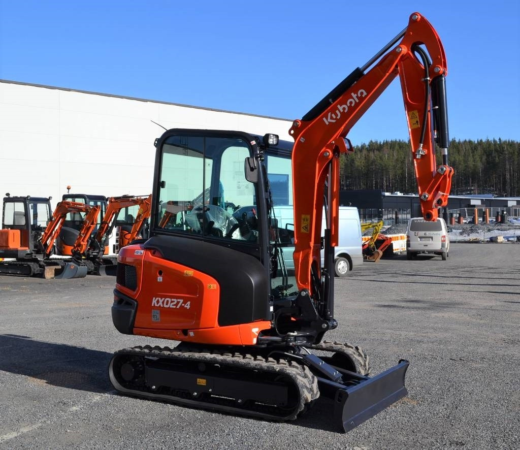 Kubota KX027-4 UUSI, TAKUU 24KK - حفارة مُصَّغرة: صورة 5 Kubota KX027-4 UUSI, TAKUU 24KK - حفارة مُصَّغرة: صورة 5