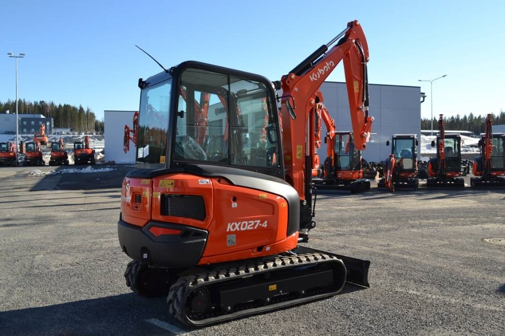 Kubota KX027-4 UUSI, TAKUU 24KK - حفارة مُصَّغرة: صورة 4 Kubota KX027-4 UUSI, TAKUU 24KK - حفارة مُصَّغرة: صورة 4
