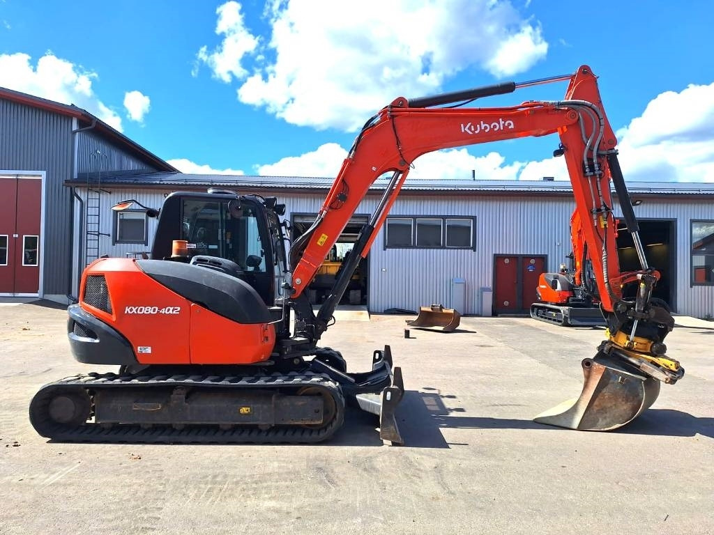 Kubota KX080-4a2 PYÖRITTÄJÄLLÄ - حفارة مُصَّغرة: صورة 4 Kubota KX080-4a2 PYÖRITTÄJÄLLÄ - حفارة مُصَّغرة: صورة 4