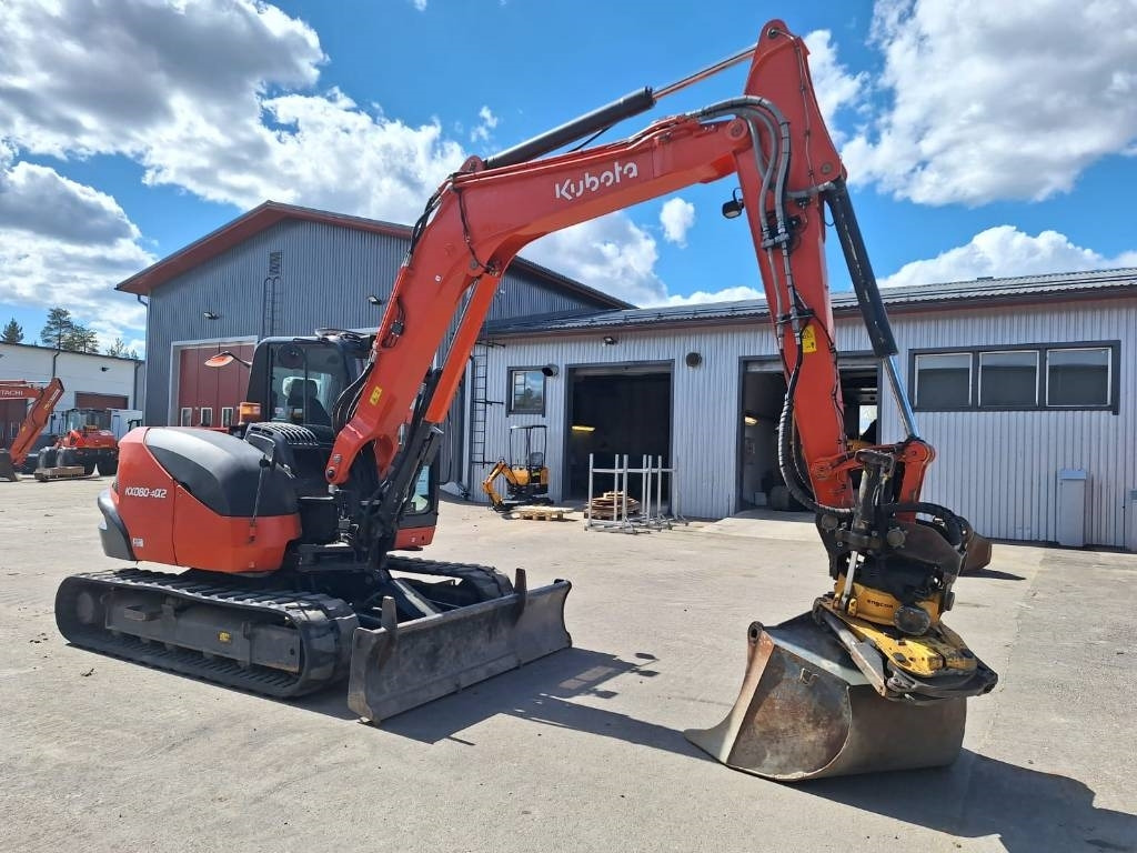 Kubota KX080-4a2 PYÖRITTÄJÄLLÄ - حفارة مُصَّغرة: صورة 5 Kubota KX080-4a2 PYÖRITTÄJÄLLÄ - حفارة مُصَّغرة: صورة 5