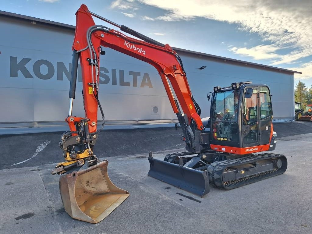 Kubota KX080-4a2 PYÖRITTÄJÄLLÄ  - حفارة مُصَّغرة: صورة 5 Kubota KX080-4a2 PYÖRITTÄJÄLLÄ  - حفارة مُصَّغرة: صورة 5