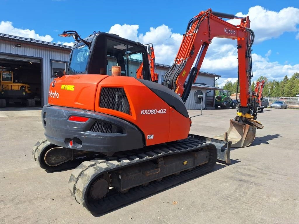 Kubota KX080-4a2 PYÖRITTÄJÄLLÄ - حفارة مُصَّغرة: صورة 3 Kubota KX080-4a2 PYÖRITTÄJÄLLÄ - حفارة مُصَّغرة: صورة 3