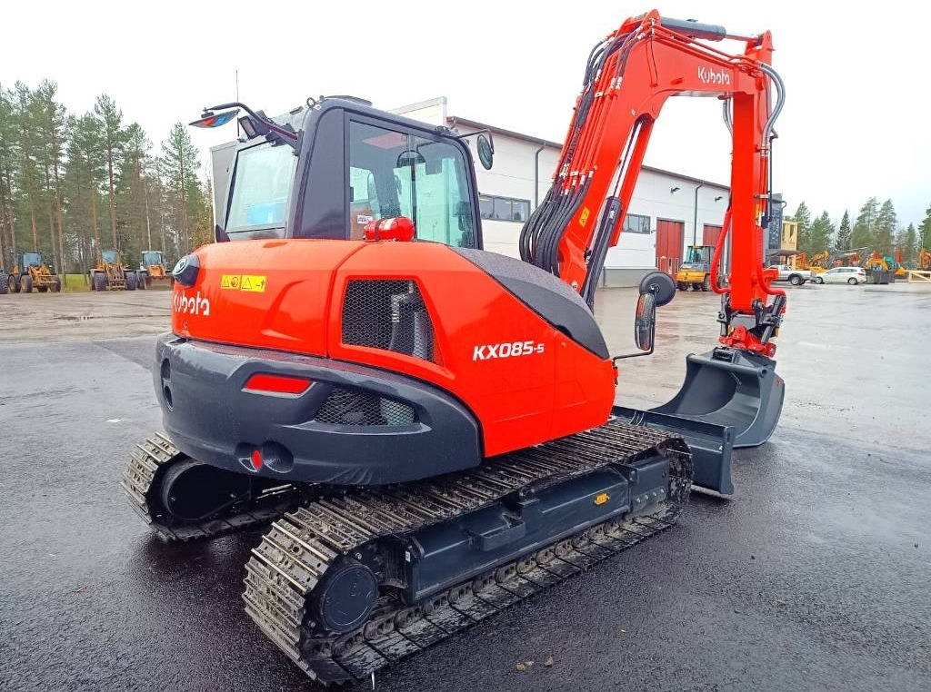 Kubota KX085-5 -UUTUUS- KMÄKI/PIRKKALA/TUUSULA  - حفارة مُصَّغرة: صورة 5 Kubota KX085-5 -UUTUUS- KMÄKI/PIRKKALA/TUUSULA  - حفارة مُصَّغرة: صورة 5