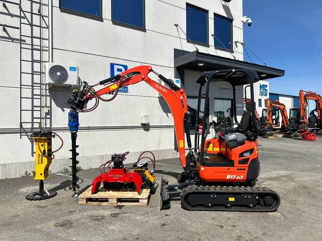 Kubota U 17-3 uusi Varustelupaketilla  - حفارة مُصَّغرة: صورة 1 Kubota U 17-3 uusi Varustelupaketilla  - حفارة مُصَّغرة: صورة 1