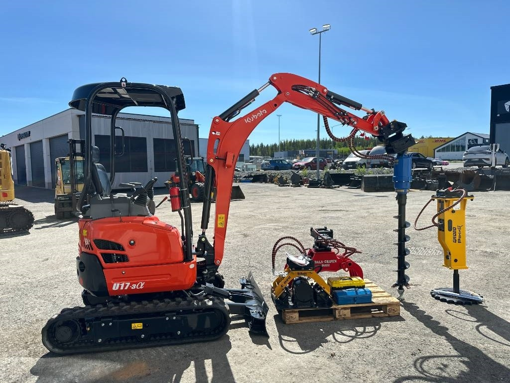 Kubota U 17-3 uusi Varustelupaketilla  - حفارة مُصَّغرة: صورة 5 Kubota U 17-3 uusi Varustelupaketilla  - حفارة مُصَّغرة: صورة 5