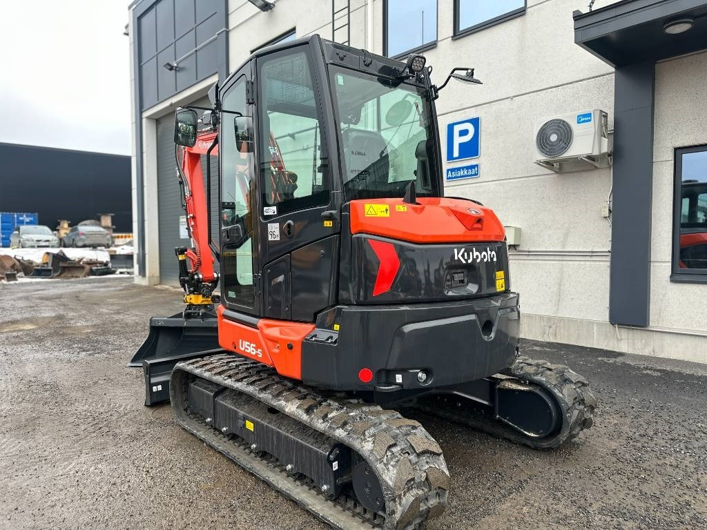 Kubota U 56-5 Uusi varusteilla  - حفارة مُصَّغرة: صورة 2 Kubota U 56-5 Uusi varusteilla  - حفارة مُصَّغرة: صورة 2