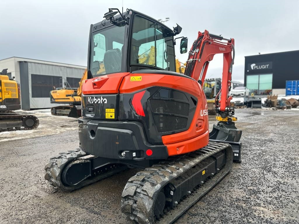 Kubota U 56-5 Uusi varusteilla  - حفارة مُصَّغرة: صورة 4 Kubota U 56-5 Uusi varusteilla  - حفارة مُصَّغرة: صورة 4
