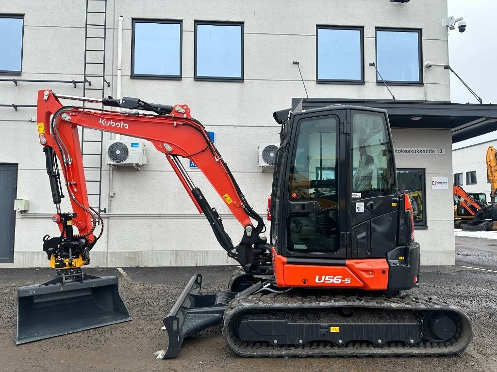 Kubota U 56-5 Uusi varusteilla - حفارة مُصَّغرة: صورة 1 Kubota U 56-5 Uusi varusteilla - حفارة مُصَّغرة: صورة 1