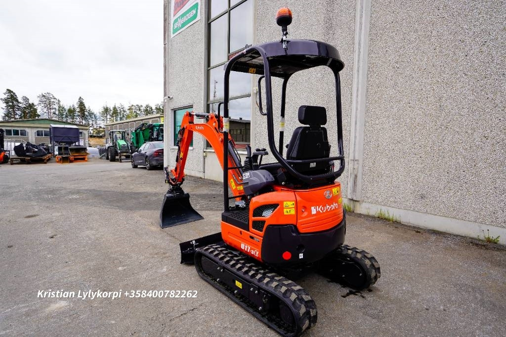 Kubota U17-3a EX-DEMO - حفارة مُصَّغرة: صورة 2 Kubota U17-3a EX-DEMO - حفارة مُصَّغرة: صورة 2