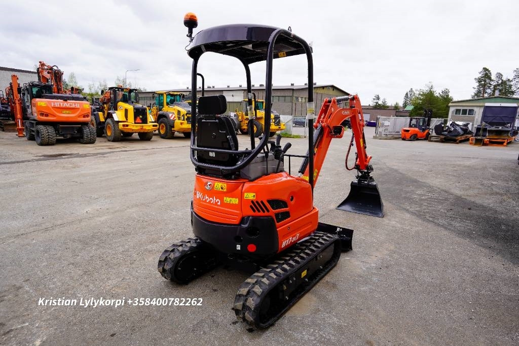 Kubota U17-3a EX-DEMO - حفارة مُصَّغرة: صورة 5 Kubota U17-3a EX-DEMO - حفارة مُصَّغرة: صورة 5
