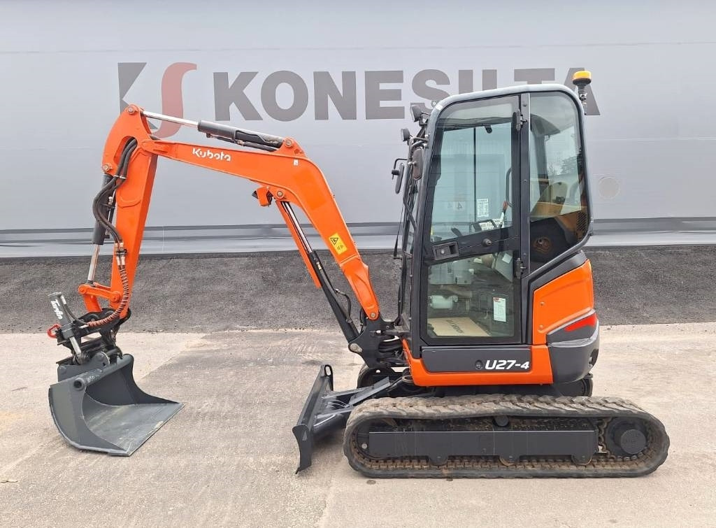 Kubota U27-4 KALLISTAJALLA, HUOLLETTU - حفارة مُصَّغرة: صورة 1 Kubota U27-4 KALLISTAJALLA, HUOLLETTU - حفارة مُصَّغرة: صورة 1