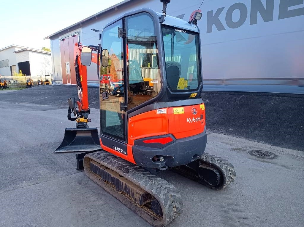 Kubota U27-4 UUDELLA PYÖRITTÄJÄLLÄ - حفارة مُصَّغرة: صورة 2 Kubota U27-4 UUDELLA PYÖRITTÄJÄLLÄ - حفارة مُصَّغرة: صورة 2
