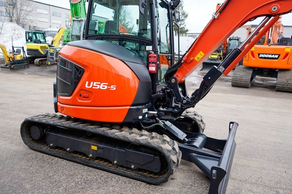 حفارة مُصَّغرة Kubota U56-5 VALMIIKSI VARUSTELTU: صورة 6