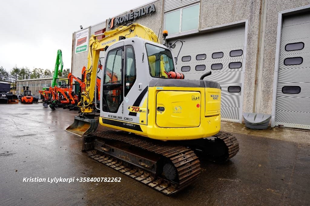 New Holland E70BSR ENGCON PIHDEILLÄ - حفارة مُصَّغرة: صورة 2 New Holland E70BSR ENGCON PIHDEILLÄ - حفارة مُصَّغرة: صورة 2