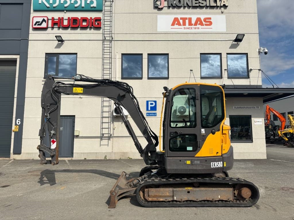 Volvo ECR 58 D VÄHÄN AJETTU - حفارة مُصَّغرة: صورة 1 Volvo ECR 58 D VÄHÄN AJETTU - حفارة مُصَّغرة: صورة 1