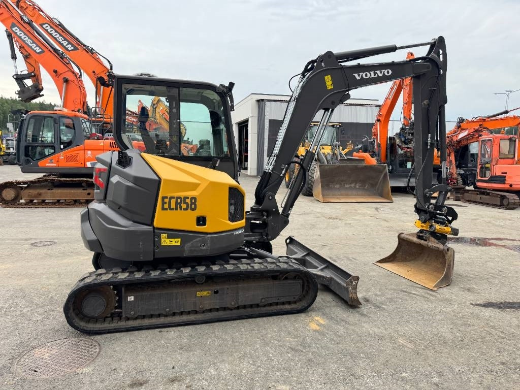 Volvo ECR58F PYÖRITTÄJÄLLÄ  Volvo ECR58F PYÖRITTÄJÄLLÄ: صورة 6