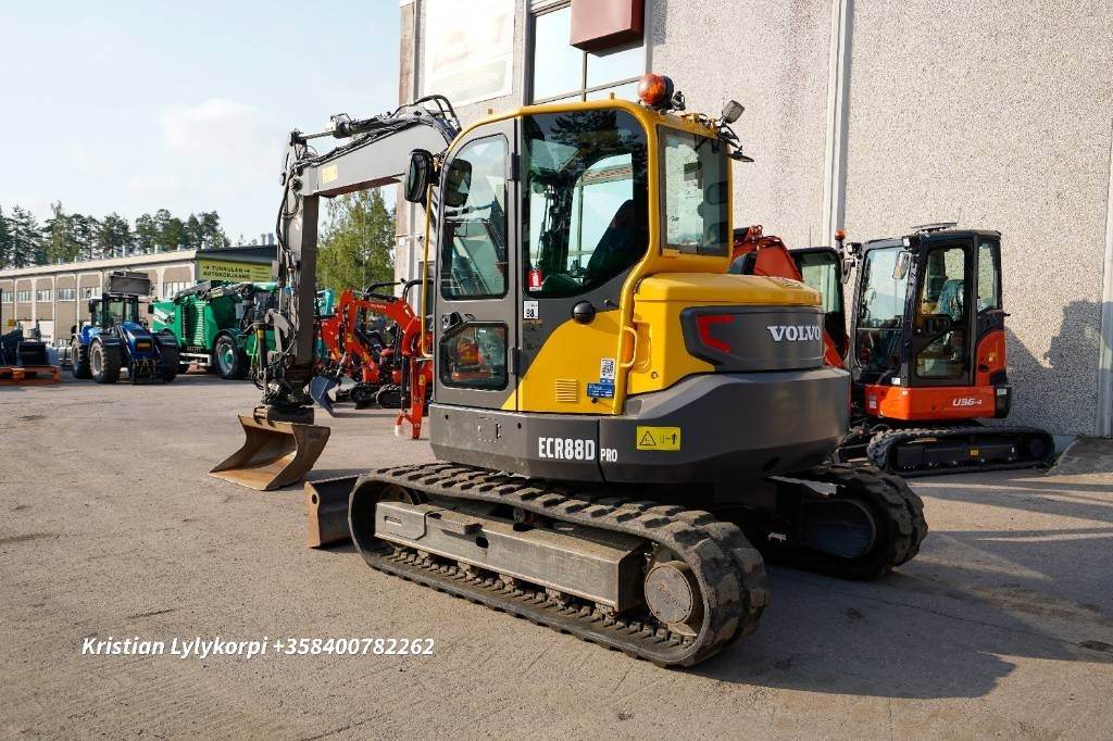 Volvo ECR88D PRO PIENET TUNNIT - حفارة مُصَّغرة: صورة 2 Volvo ECR88D PRO PIENET TUNNIT - حفارة مُصَّغرة: صورة 2