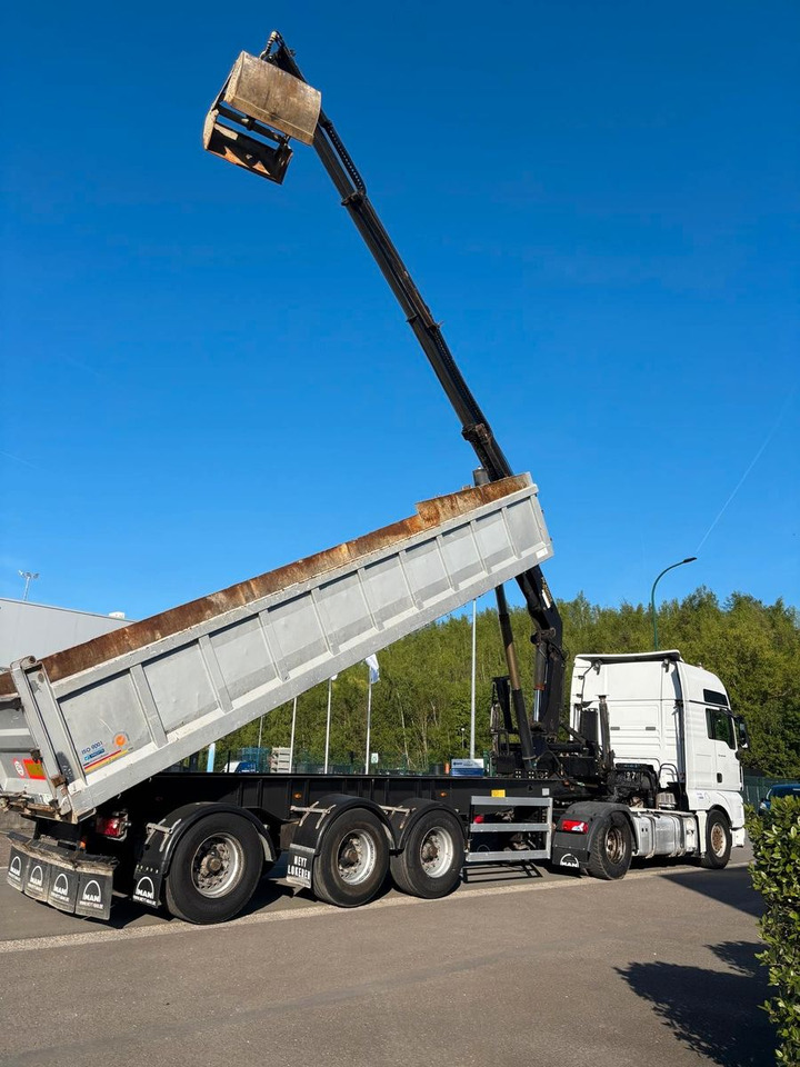 MAN TGX 18.540. Kipper + Kran PK20002. - وحدة جر: صورة 2 MAN TGX 18.540. Kipper + Kran PK20002. - وحدة جر: صورة 2