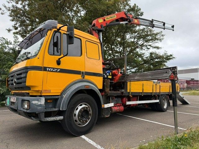 Mercedes-Benz 1827. Kran Palfinger PK13000. - شاحنة كرين: صورة 5 Mercedes-Benz 1827. Kran Palfinger PK13000. - شاحنة كرين: صورة 5