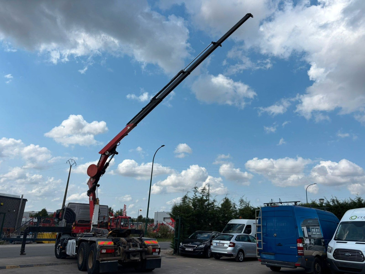 Volvo 6x4. Fassi F195A. Abroll. Funk. Tempomat. - شاحنة كرين: صورة 3 Volvo 6x4. Fassi F195A. Abroll. Funk. Tempomat. - شاحنة كرين: صورة 3